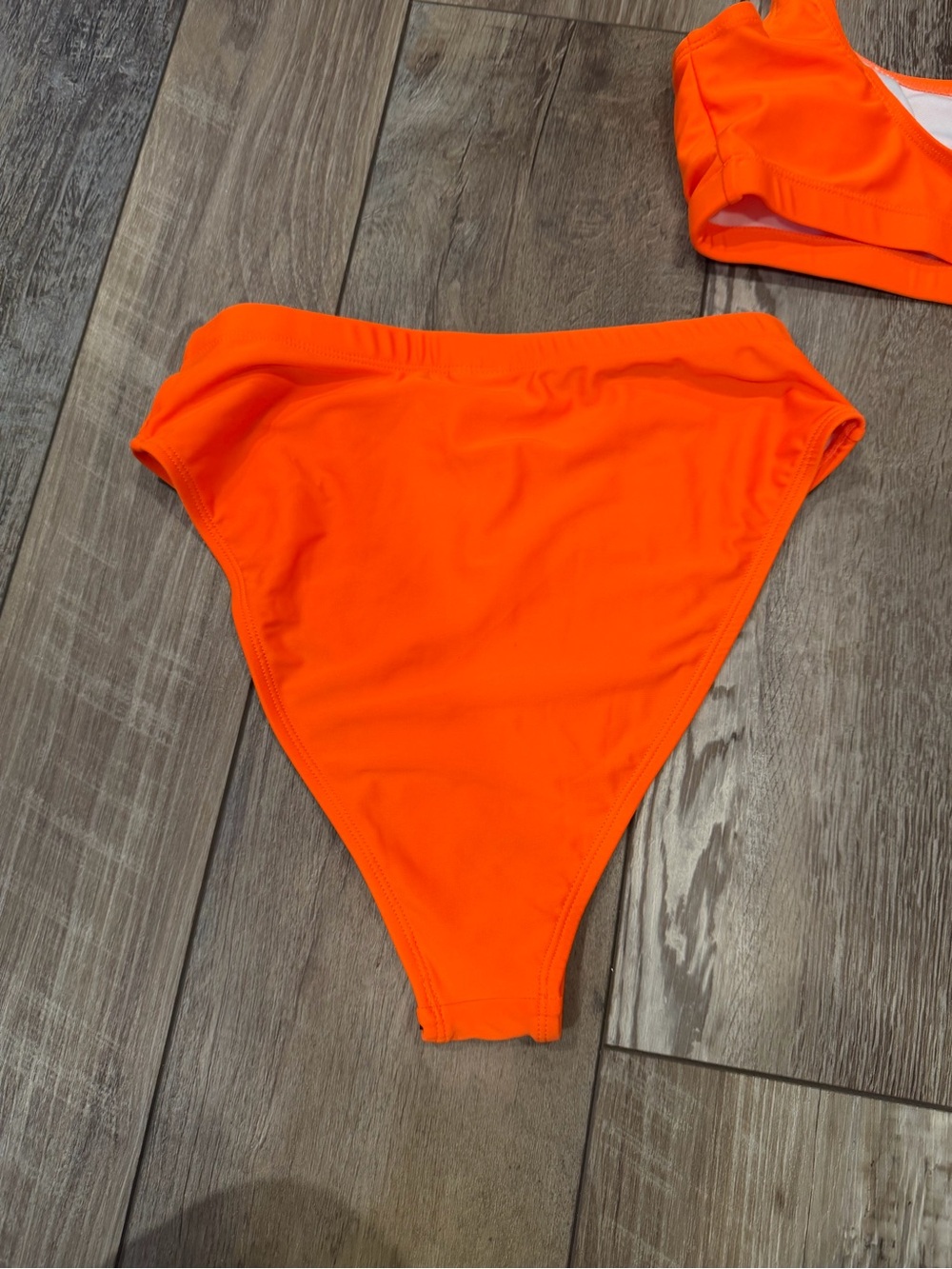 NEW! Calypso Orange Scoop Neck Bikini Set Size S - Picture 5 of 6